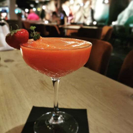 “Bring your own straw... berries “