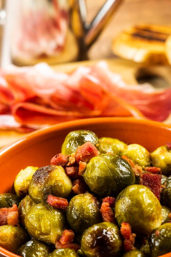 These Brussels sprouts are the perfect side dish to http://bit.ly/1S8pHb2