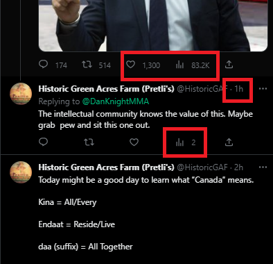 I wonder what we're shadow banned for...

Other than local accounts could negatively affect rich peoples' income. Or maybe because this is a "free speech" platform for Twitter Blue only. 

Or Bill Gates' farms could lose revenue. https://t.co/B7pw1U4kXu