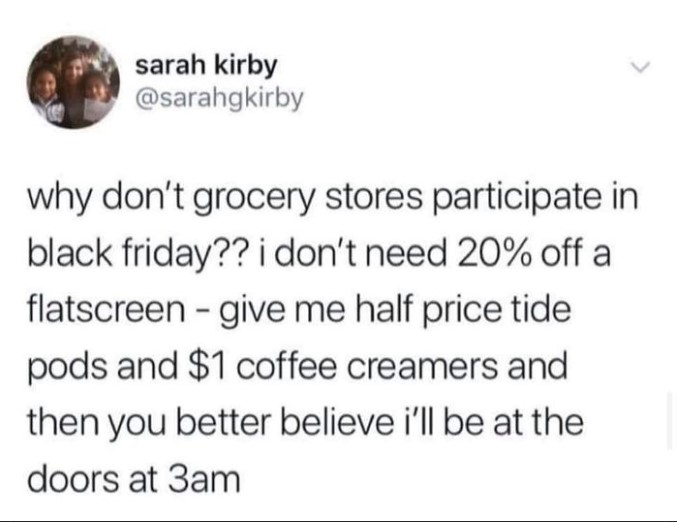 They should have deals on utilities and rent too 🤦🏻‍♀️ 