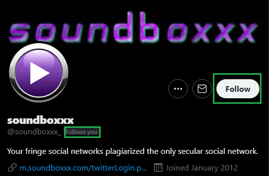 We are a 10 year old Canadian Co. who works 18 combined jobs for 870 hours per week. We ARE your family. Canada's first social network. @PierrePoilievre rather support American apps, because he thinks we're #woke.
Now he'll be HIS gatekeeper. #PierrePoilievreTheCoward https://t.co/Lsb8nEqS7O
@soundboxxx_