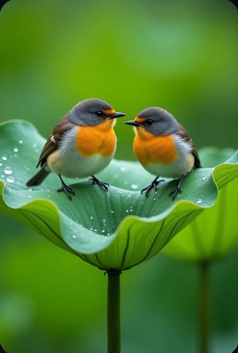 We are very affectionate to each other...! 