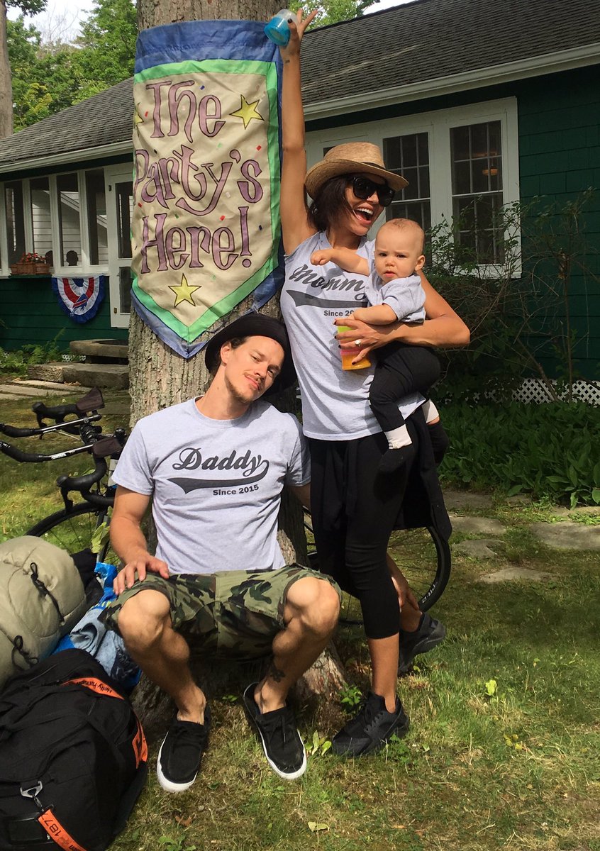 The party's here!! 🎉 #mommy #daddy #joseys1st4th