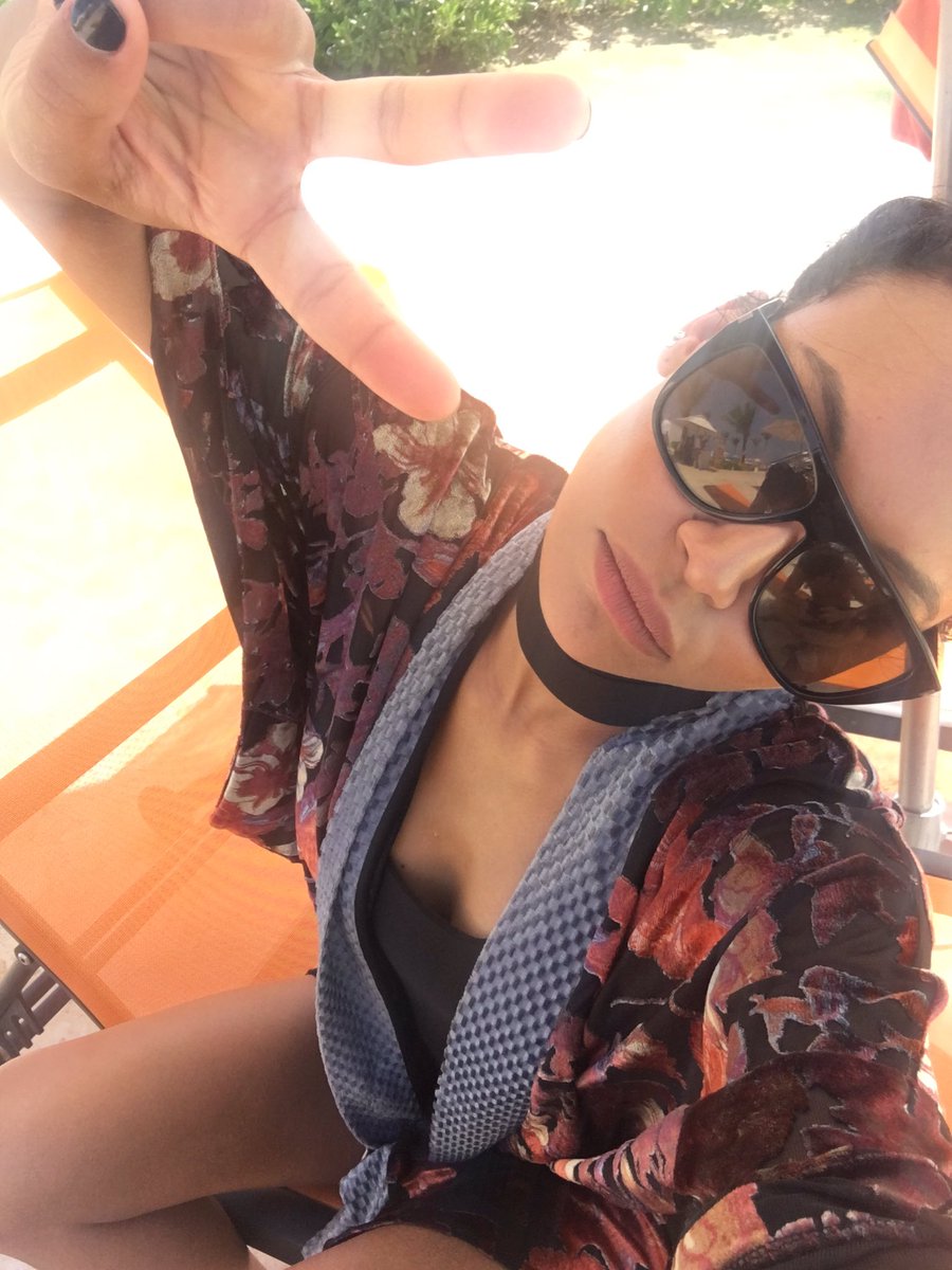 Chokers by the pool #vacation