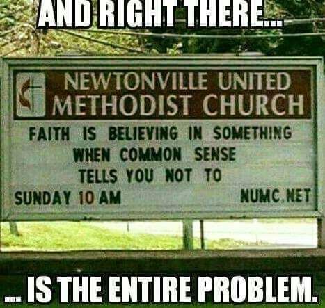 Yet when I debate creationists, the first lie they tell is denying what faith really is.  