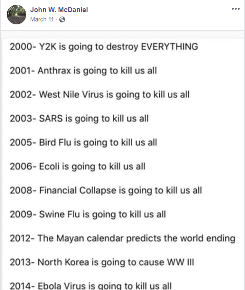 Throw enough shit at the wall, sooner or later something's bound to stick