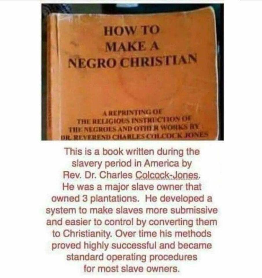 The most important piece of history, and proof that the majority of people are “forced” into religious beliefs.  