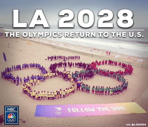 Los Angeles agrees to host 2028 Olympics after Paris in 2024: http://bit.ly/2f2tjD8 https://t.co/nDshW1VdKO