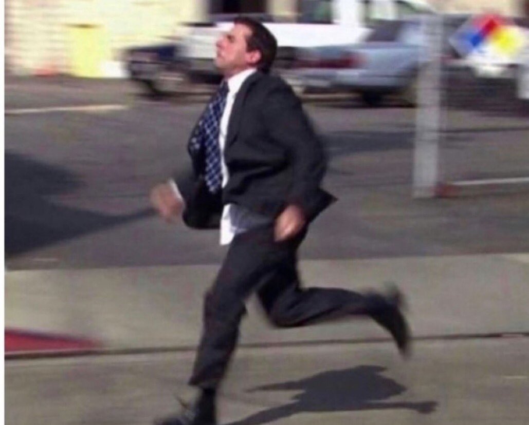 me leaving the house at 08:10 hoping i make it to work by 08:00 https://t.co/HvXuCFfSQg