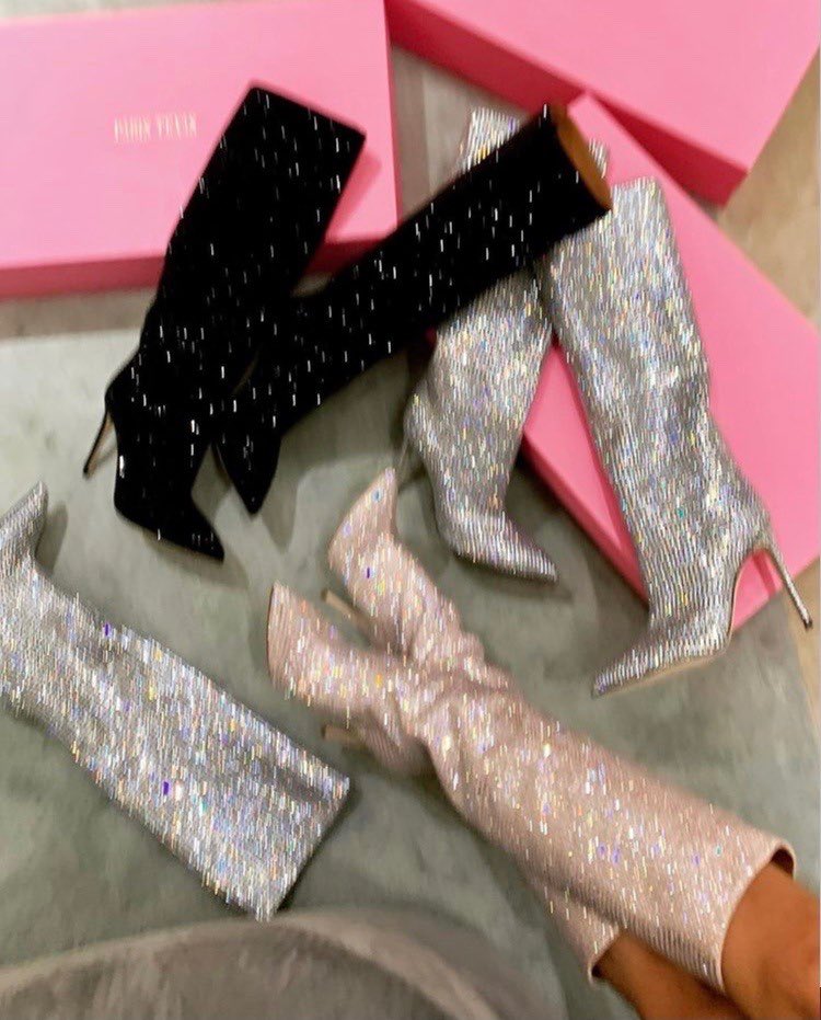 Sparkly boots https://t.co/th9IQDACmh

@bottegalolita