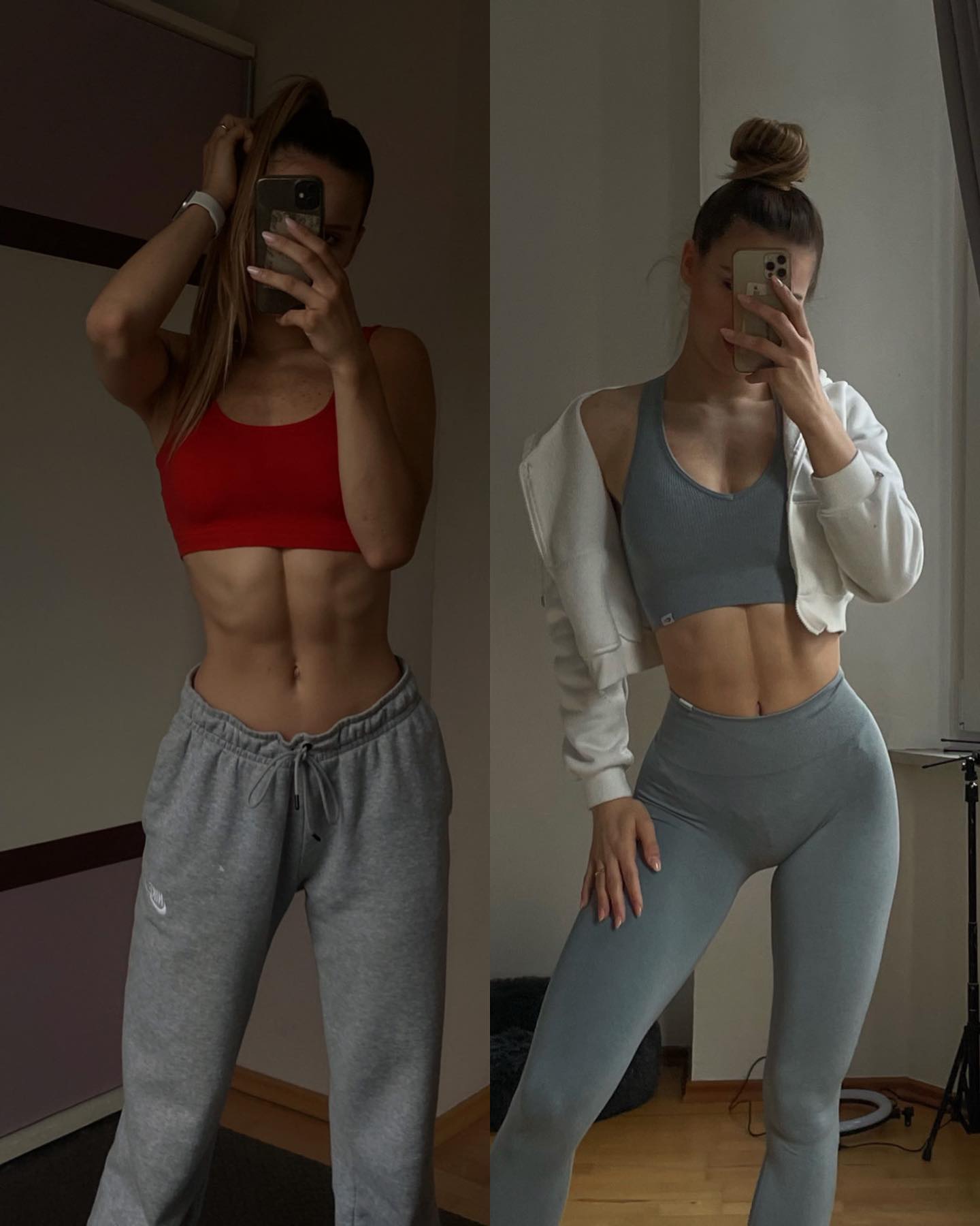 + 7 kg ? 🫢
•
Kleiner reminder, dass ihr euch nicht von der Waage negativ beeinflussen lassen sollt! Viele (auch ich) sind erstmal erschrocken, wenn sie in der Zeit des muskelaufbaus mehr Kilos als sonst auf der Waage stehen haben. Lasst euch davon aber nicht irritieren 🫶🏼 Muskeln sind viel schwerer als Fett.
Gerade wenn ich die beiden Bilder vergleiche, hätte ich nicht gedacht, dass dazwischen 7 kg liegen 👀

#muskelaufbau#reality#sport#fitness#abnehmen#motivation#inspiration#gym#ernährung#fit#gymshark#muskeln#vorhernachher#transformation
!Düsseldorf, Germany!
  @amelieklk