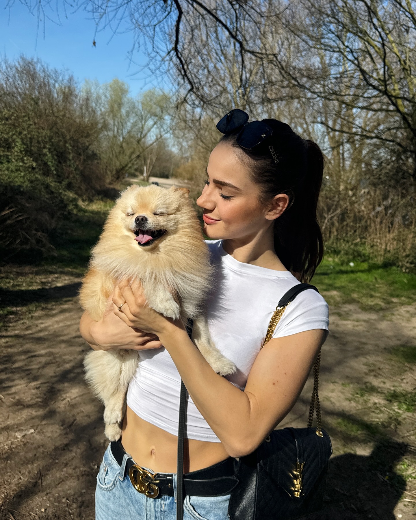 Whoever said diamonds are a girls best friend, didn’t own a dog.  @amelieklk