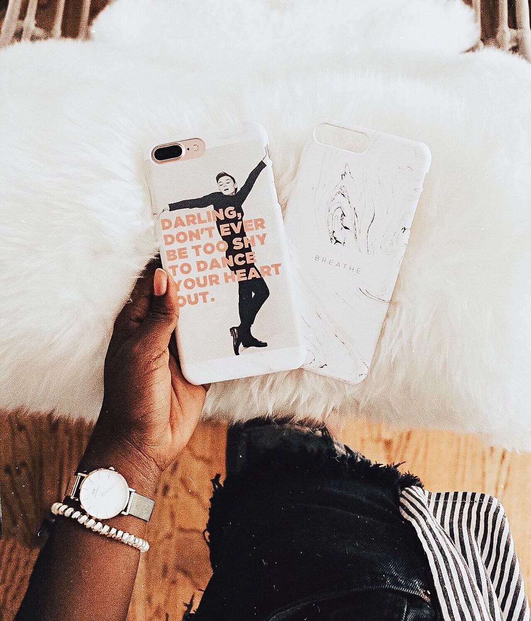 Super stoked to have received my costume cases I designed with @caseapp. They turned out so amazing and absolutely love them so much! If you would like to design your own case or just want a new cute case, use my discount code RUSTJAYDA20 for 20% off your order. #caseapp #ad  @caseapp @jaydaiye