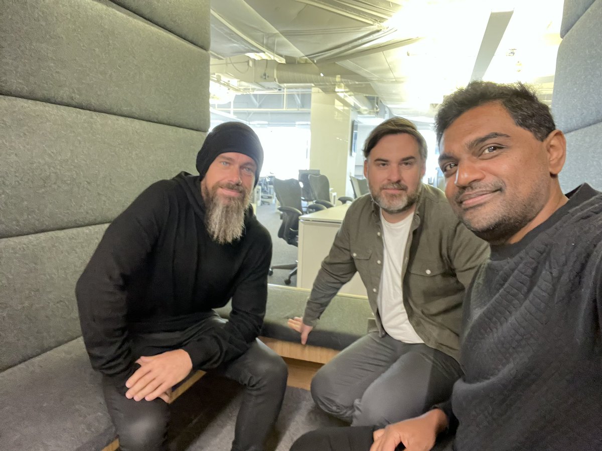 Reunion of the original BTC team. https://twitter.com/jack/status/996828275509952516 https://t.co/Dhe32yhsIW

@brockm