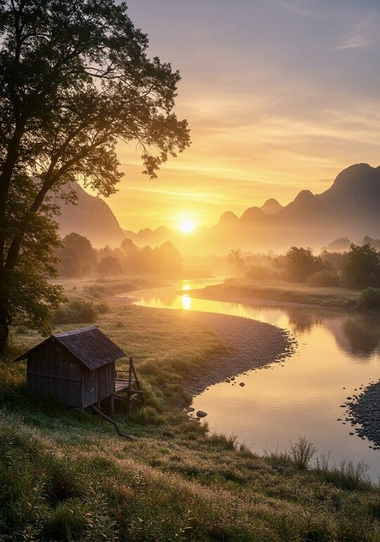 Nature speaks without words,   yet its wisdom is endless. 