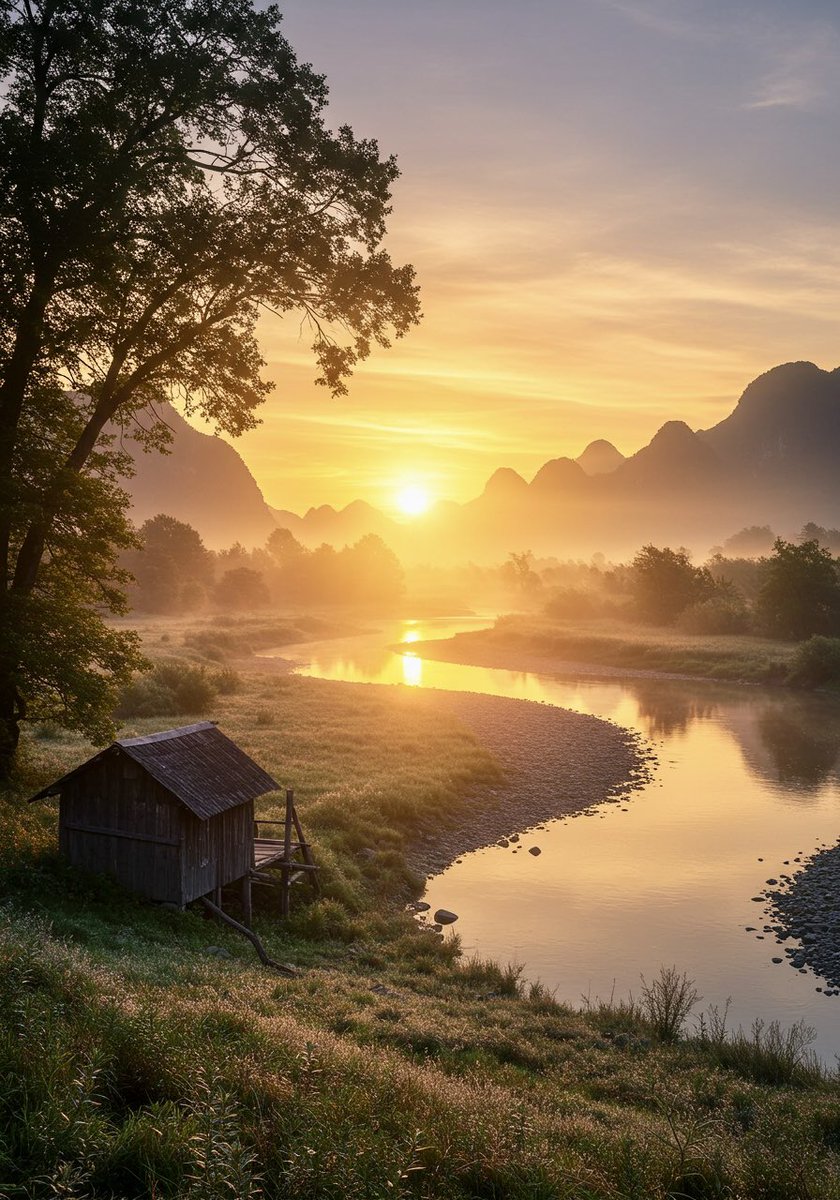 Nature speaks without words,   yet its wisdom is endless. 