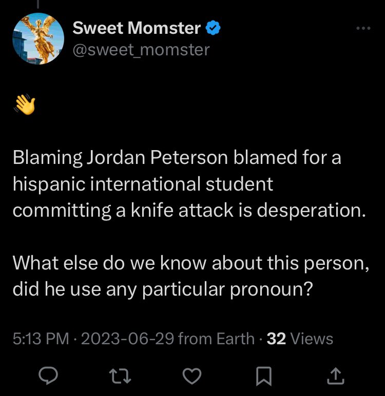 This one is interesting. It’s implying a brown kid won’t watch/listen/know Jordan Peterson, but when they’re doing other racist things like convoys, they’re quick to throw any brown guy in front of a camera to pretend to be inclusive. https://t.co/ZChPq6svVx

@sound_boxxx