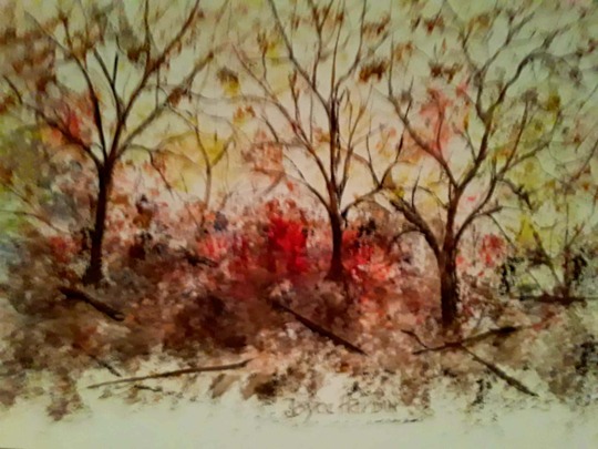 #NewCover_paintboxxx Fall is in the air, 9x6 watercolor