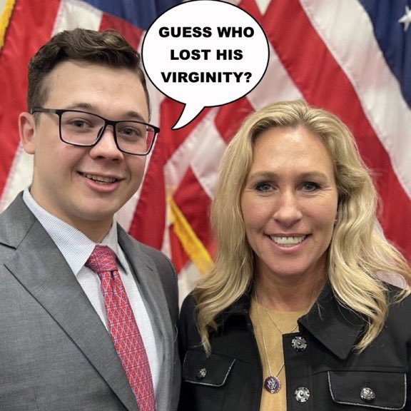 #smalldickenergy #KyleRittenhouse #MTG #MarjorieNaziGreene https://t.co/ZxJ4f3SQ1o

@okrah_winfrey