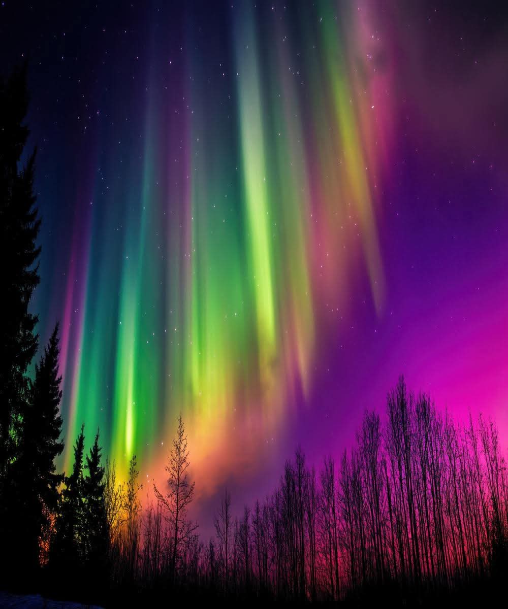 Lovi @lovi7 Beautiful northern lights  7:04 AM · Mar 10, 2025