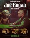Shows going on sale at 2pm CT! Tickets at comedymothership.com
Tuesday:
Joe Rogan and Friends 10pm in Fat Man
Bottom of the Barrel 7:30 and 10:30 in Little Boy
Wednesday:
Joe Rogan and Friends 10pm in Fat Man
Solid Comedy Show 7:30pm in Little Boy
Holtzman’s Heroes 10:30 pm in Little Boy
Thursday:
Joe Rogan and Friends 7 and 10pm in Fat Man
Comedy Mothership Showcase 7:30 and 10:30pm in Little Boy
Friday and Saturday:
Comedy Mothership Showcase 7:30 and 10:30pm in Little boy<br> @joerogan