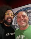 The great and powerful @reggiewatts! Always a fun conversation with Reggie! Now available on @spotify<br> @joerogan