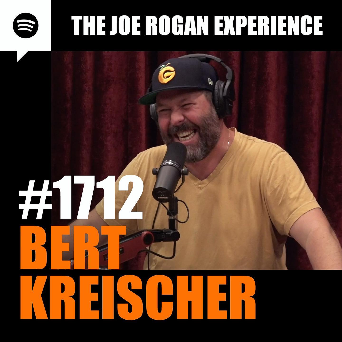5 hours of drunken shenanigans with my brother @bertkreischer! I couldn’t have enjoyed it more. One of the nicest and most ridiculous and hilarious people in comedy. I love him to death.
Podcast available now on @spotify  @joerogan