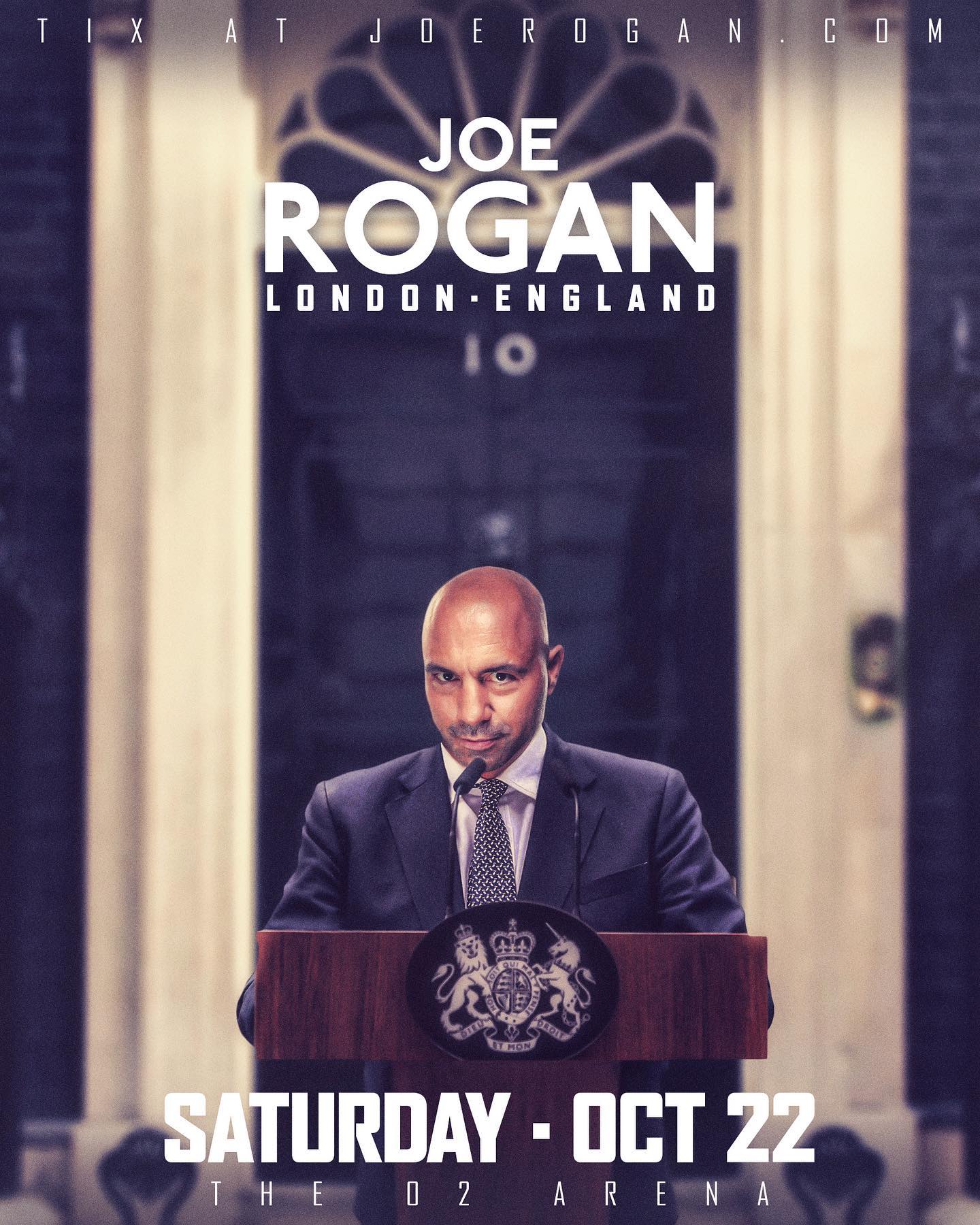 London! Let's fucking goooooo!!!
See you Saturday night at the O2!
http://joerogan.com
  @joerogan