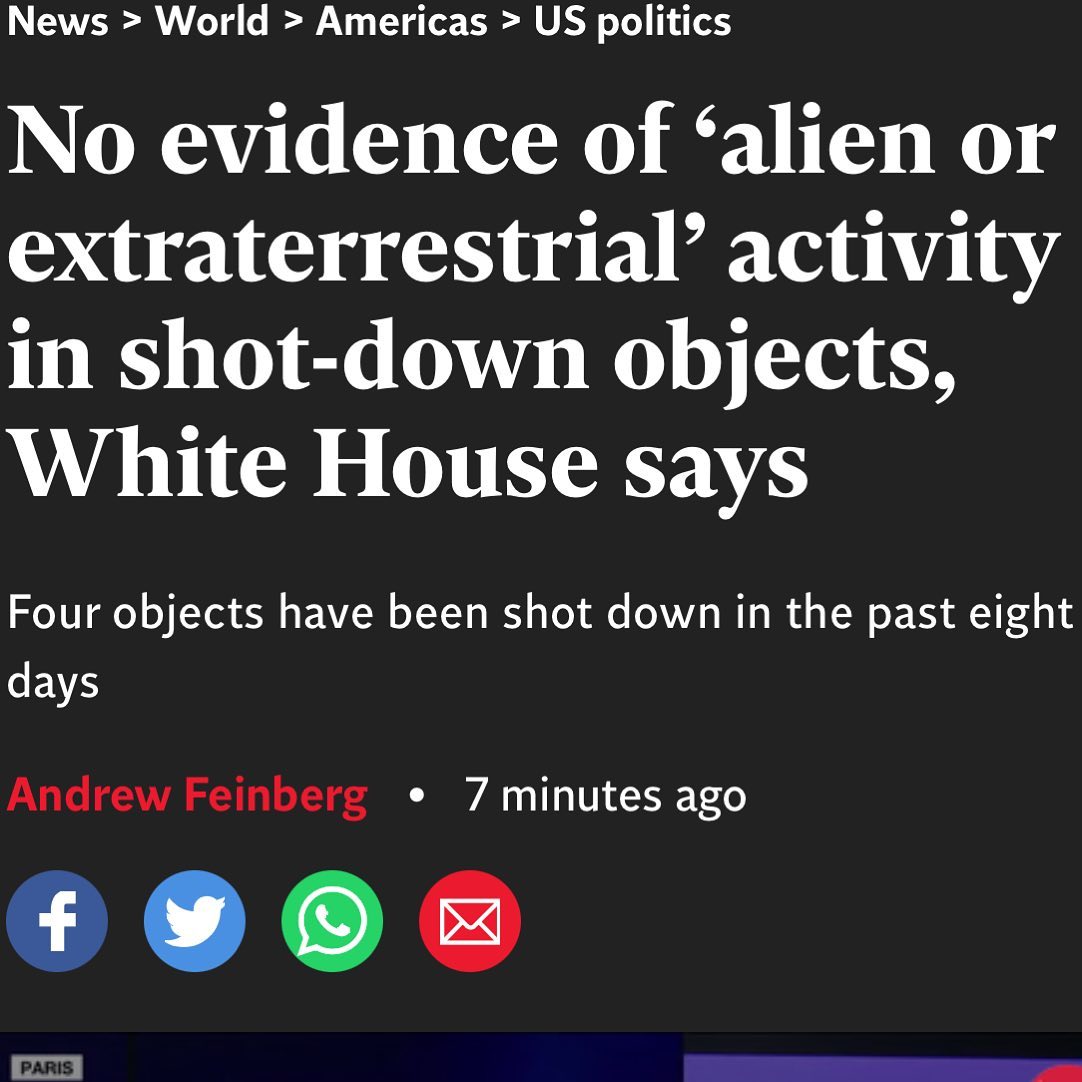 Now all of a sudden I think it actually is aliens. #lookintoit  @joerogan