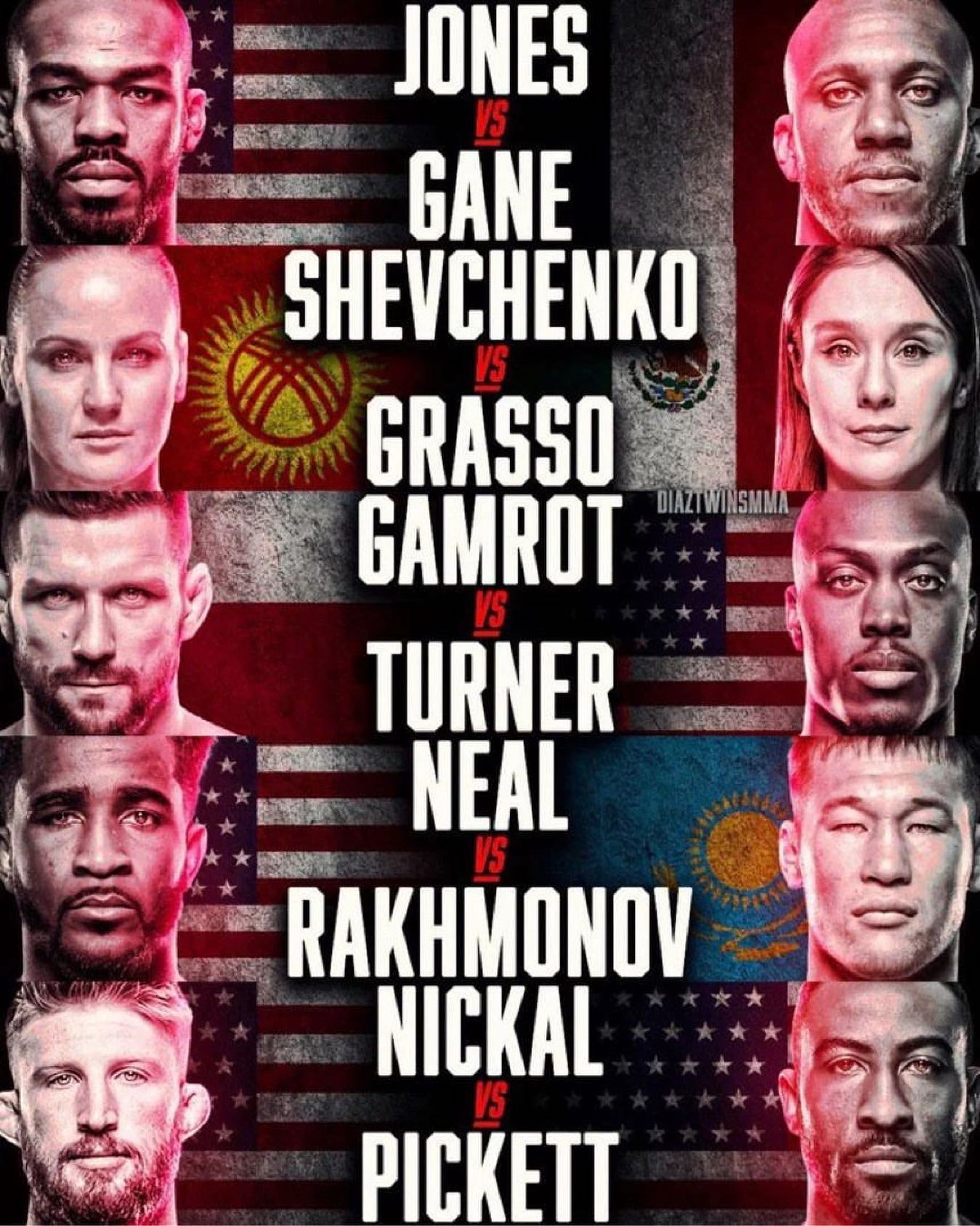 This @ufc card this weekend is fucking insane!
Repost: @handzofsteelmma It's about that time!! 😤💪🏾 #gametime #fightweek #ufc285  @joerogan