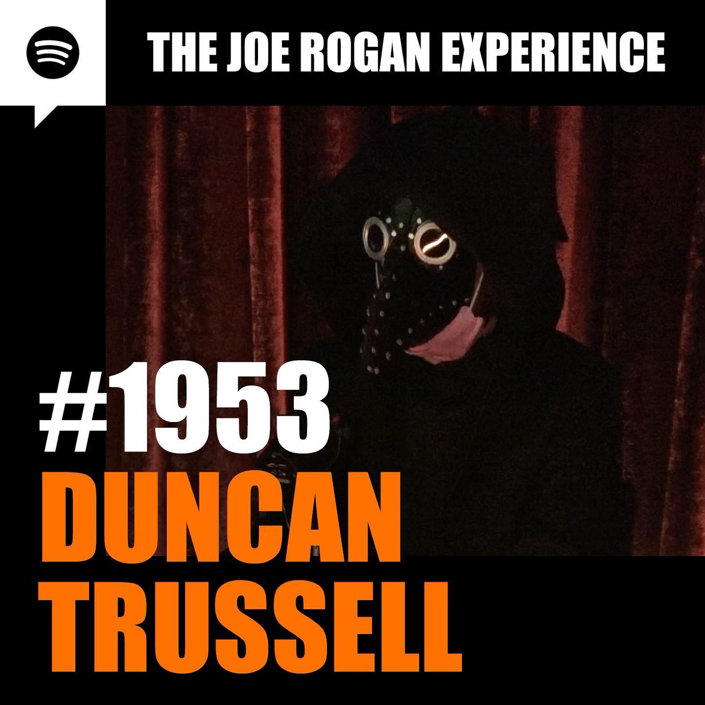 3+ hours with one of my all time favorite human beings, the great and powerful @duncantrussell! Now available on @spotify  @joerogan