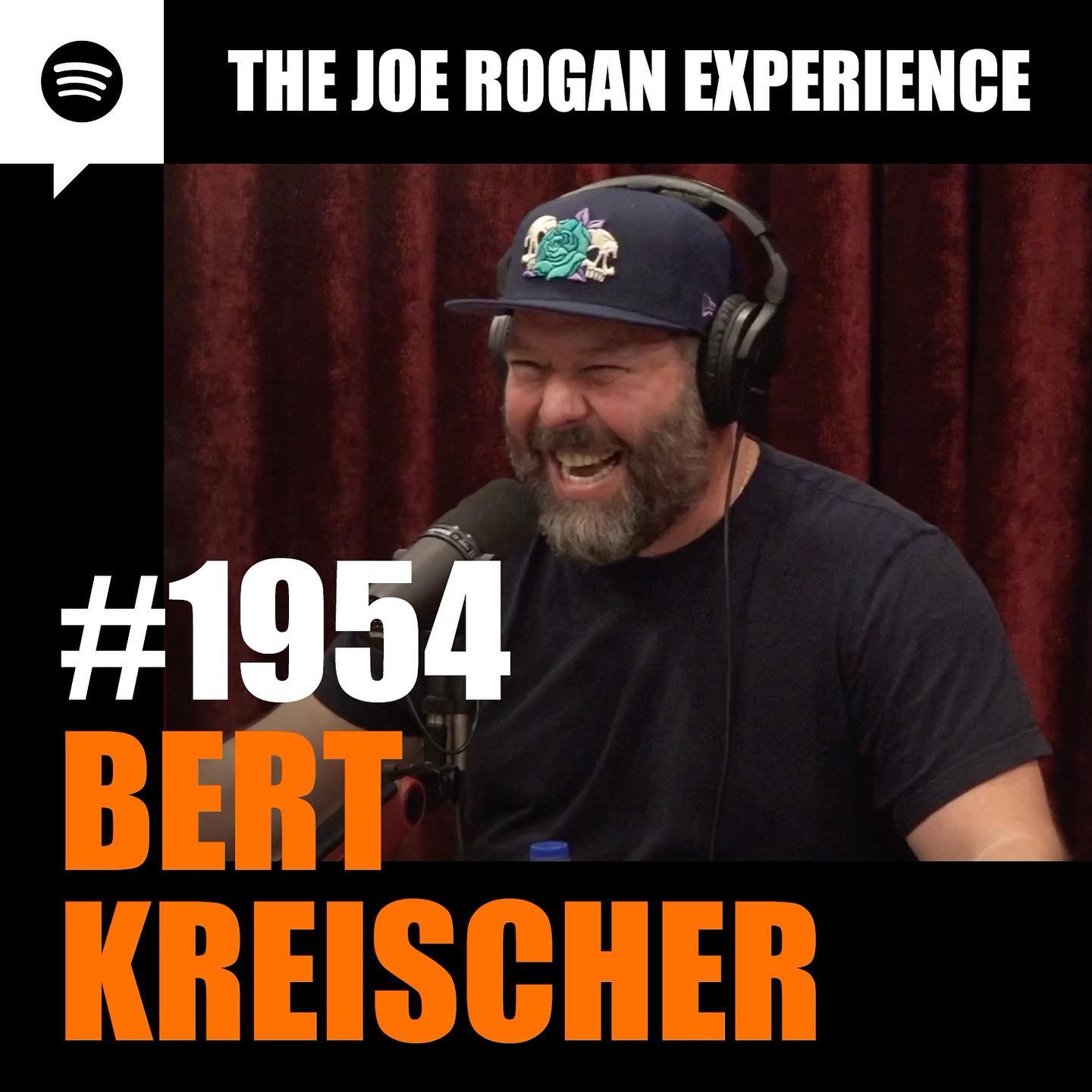 It’s been a fucking hell of a week! @bertkreischer @cliffgry @lukecombs and @shanemgillis! All available now on @spotify<br> @joerogan