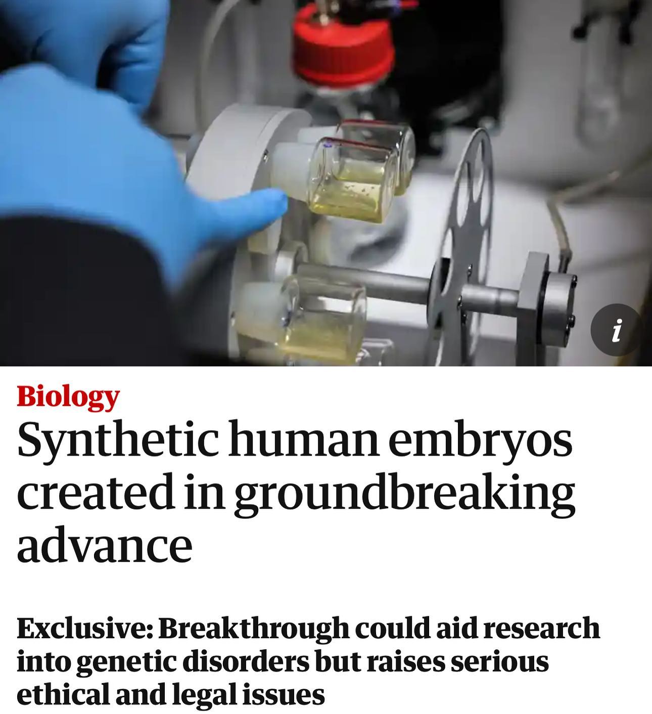 It seems like every couple weeks there’s a new scientific breakthrough that sounds exactly like the beginning of a horror movie.  @joerogan