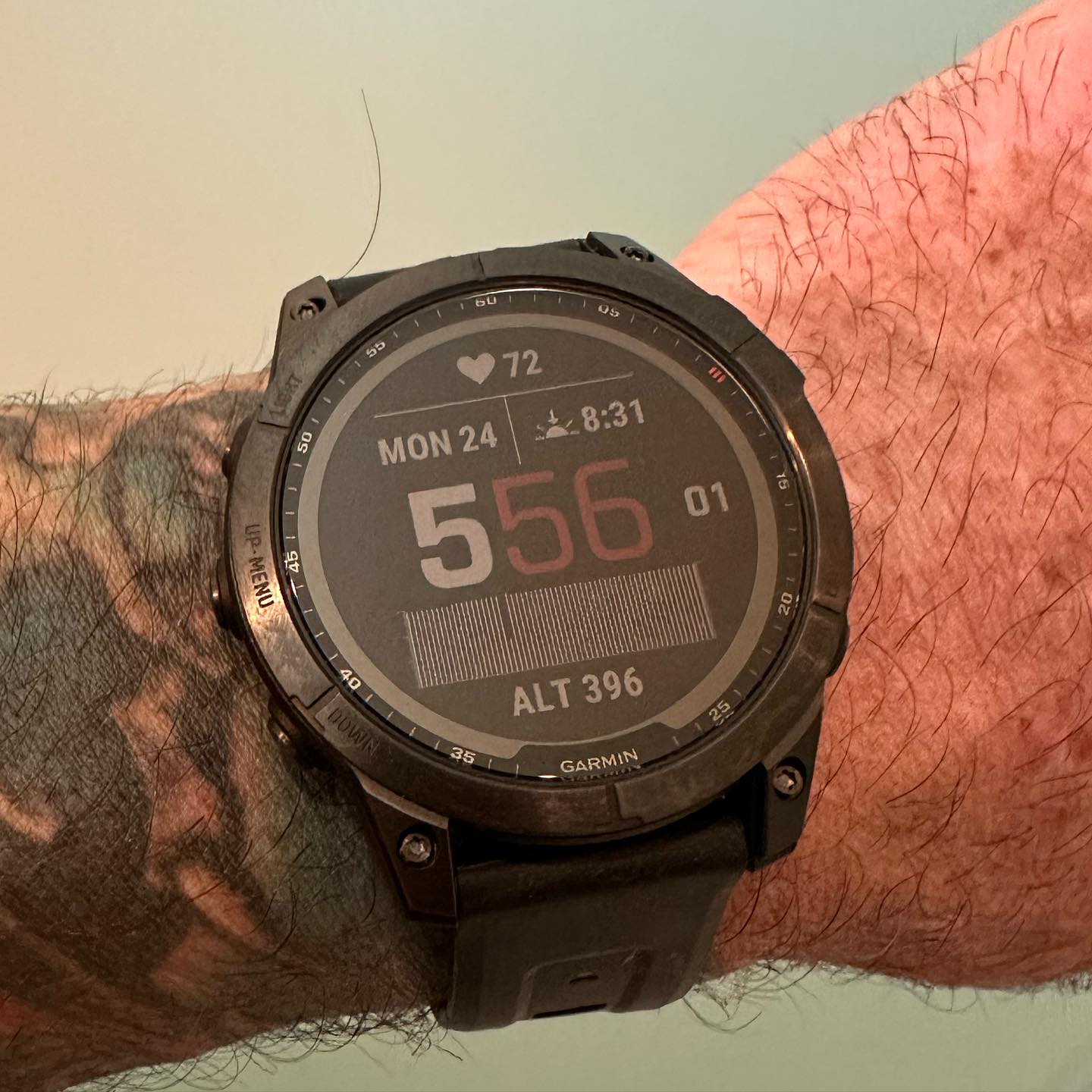 On the advice of my brother @cameronrhanes I picked up a @garmin Fenix 7 for my new heart rate monitor. I love how many features are on it. It’s pretty incredible. I’m going to have to watch some YouTube videos just to learn how to really use it.
However, the heart rate monitor doesn’t work on my wrist because of my tattoos, so I picked up a Garmin chest strap heart rate monitor to go with it.  @joerogan