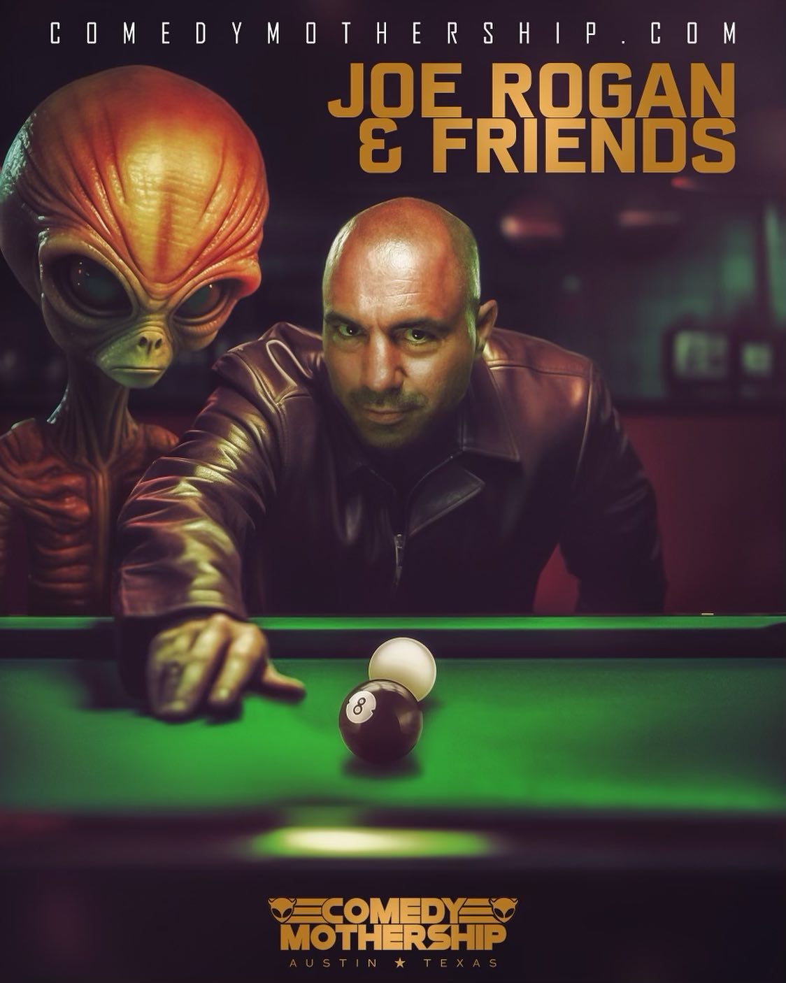 Austin! Wednesday and Thursday I’m at @comedymothership with a bunch of hilarious people. Tickets go on sale now http://comedymothership.com  @joerogan