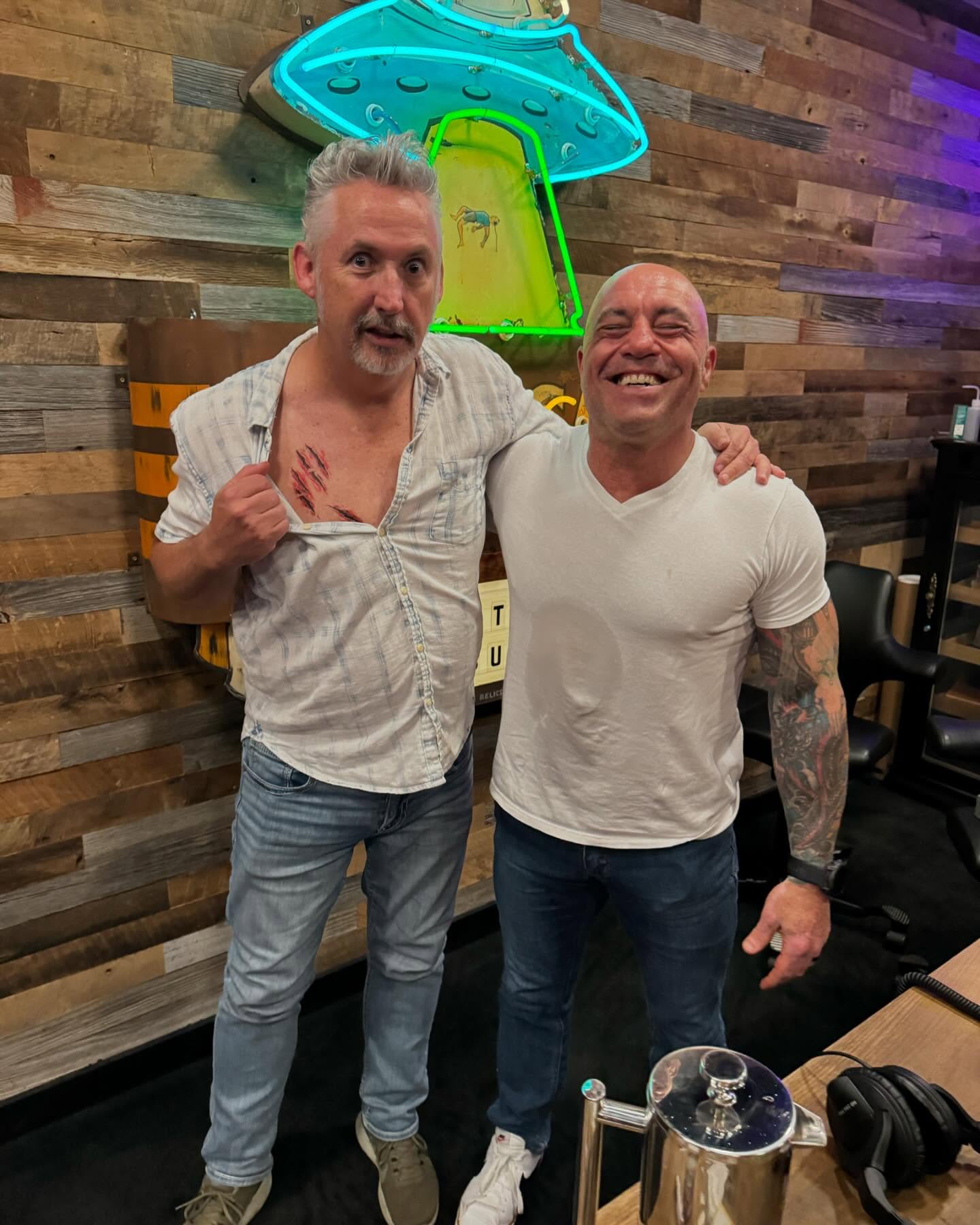 A very fun day with the silliest man alive, my brother @harlandwilliams!
Episode available now on @spotify @youtube and @Apple  @joerogan