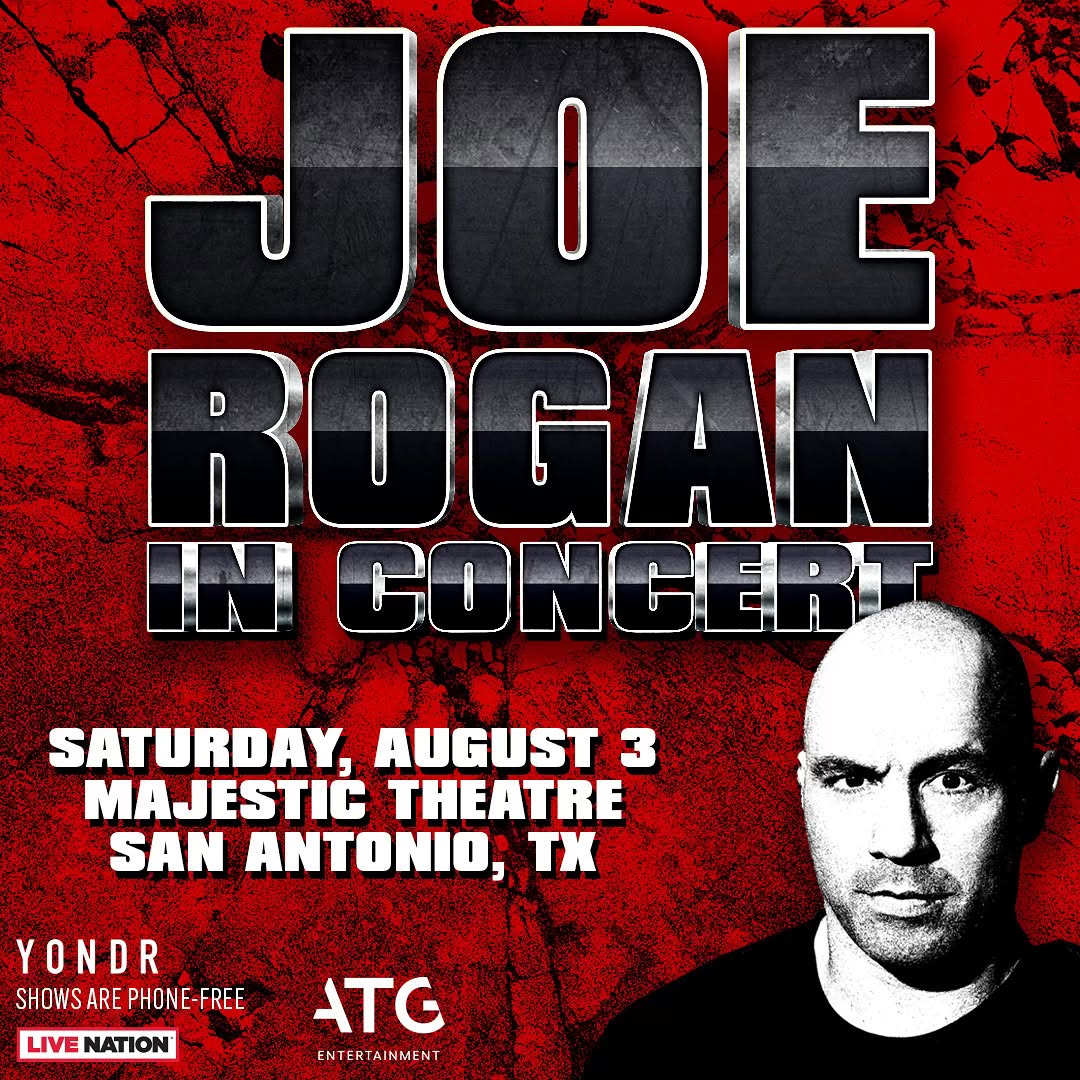 San Antonio! I’m performing there August 3rd. Tickets go on sale Friday June 28 at 10am CST. Tickets available at http://joerogan.com  @joerogan