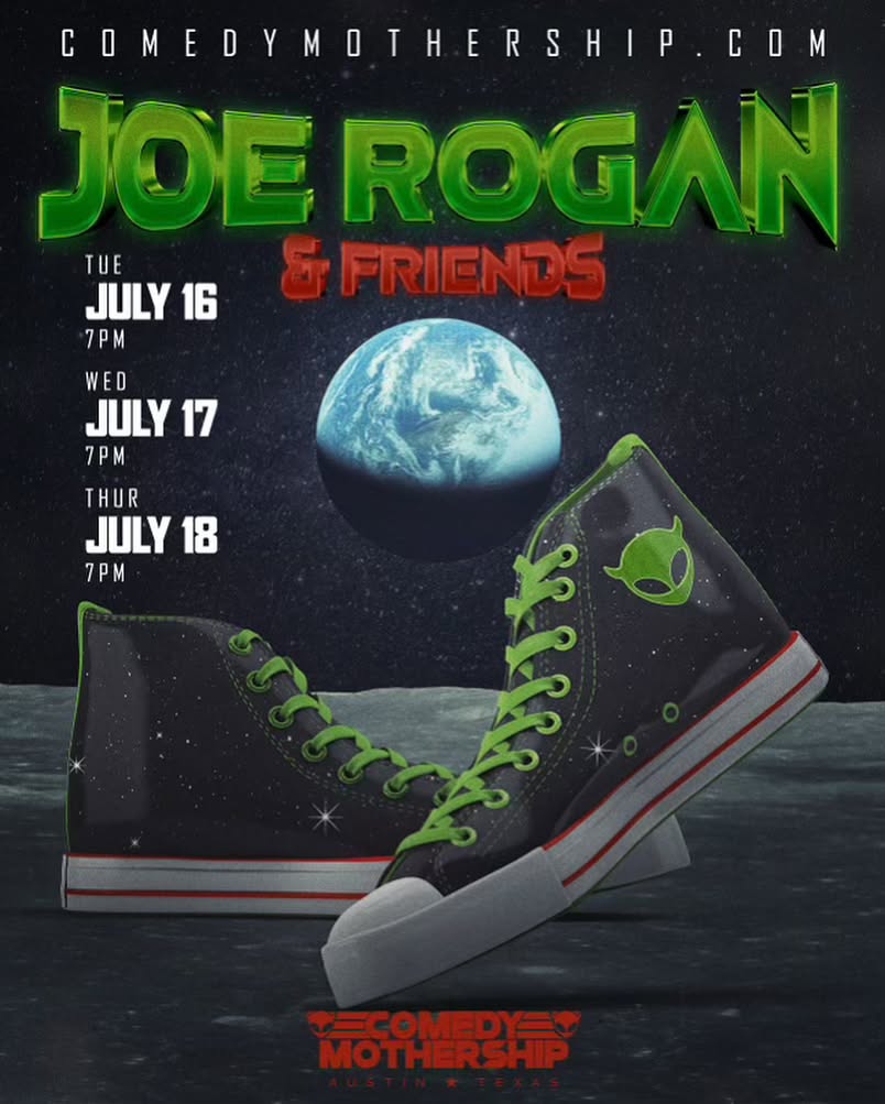 Tickets for this week at @comedymothership available now at http://comedymothership.com  @joerogan