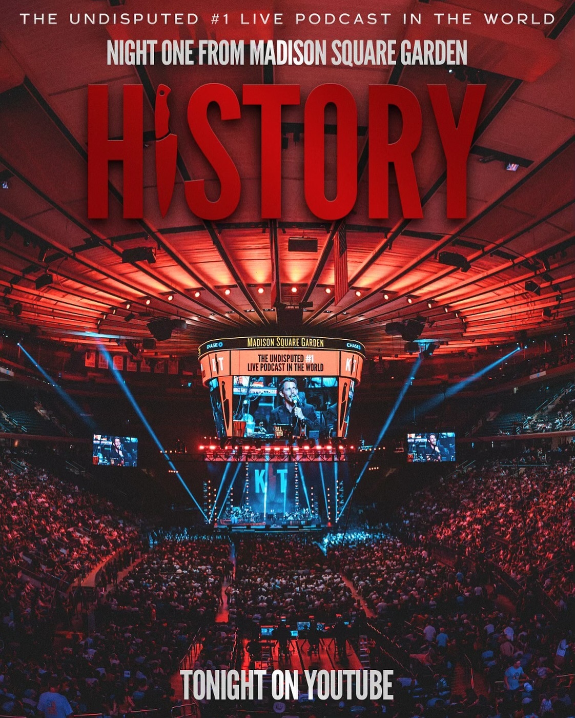 8 PM CST on YouTube&hellip;the wait is over&hellip;.enjoy responsibly. Night 1 of MSG airs tonight&hellip;.Night 2 next Friday. @redban @jimnorton @joederosacomedy @joerogan @andrewschulz @tonyhinchcliffe @kristiegotcameras @ronwhiteofficial @harlandwilliams @andrewdiceclay @shanemgillis @djhanskim @gomezcomedy @caseyrocket @kamsoofunny @william.f.montgomery1 @bestbarbecue  @joerogan