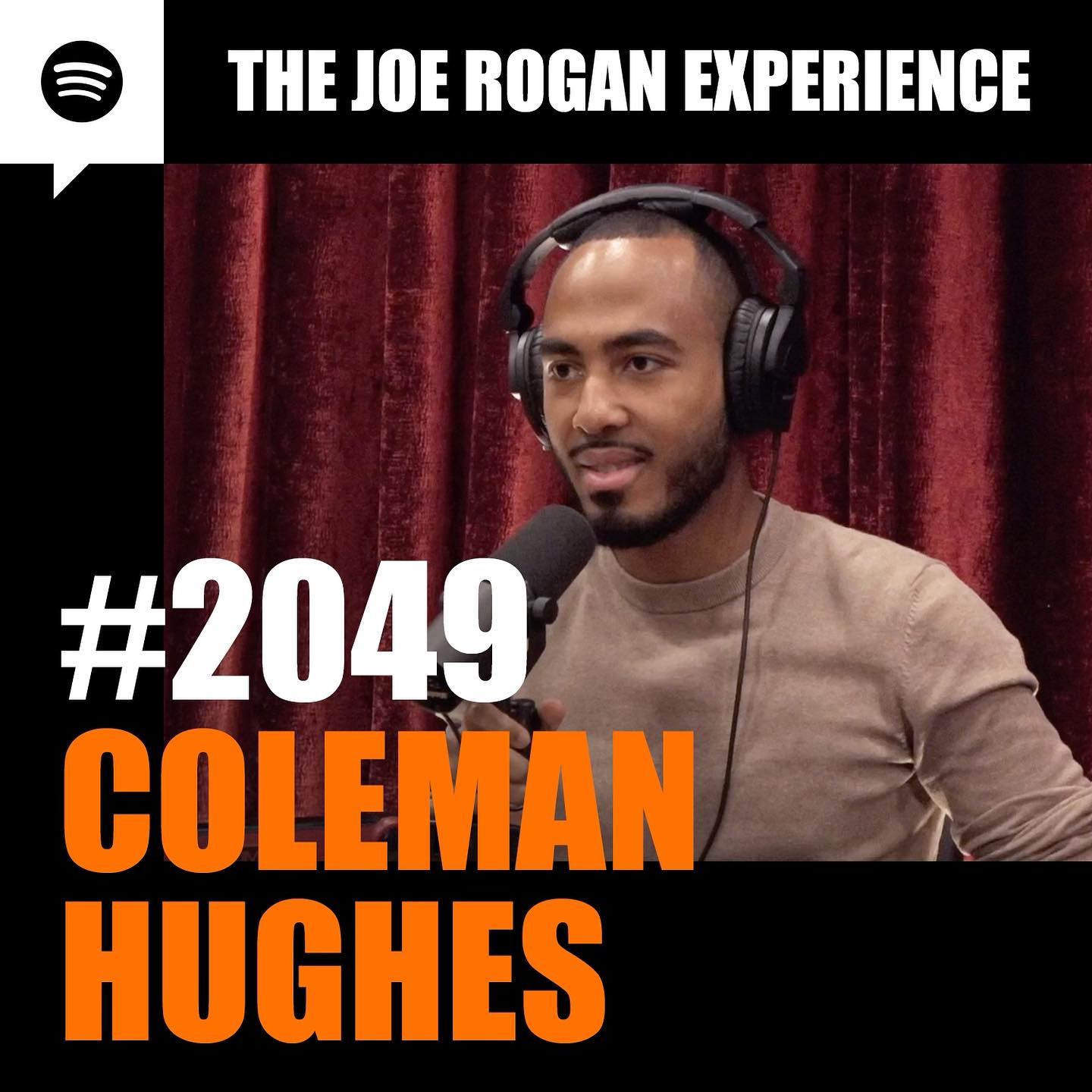 We’re back! A great conversation with a guy I really love to talk to, the brilliant @coleman_hughes! Available now on @spotify  @joerogan