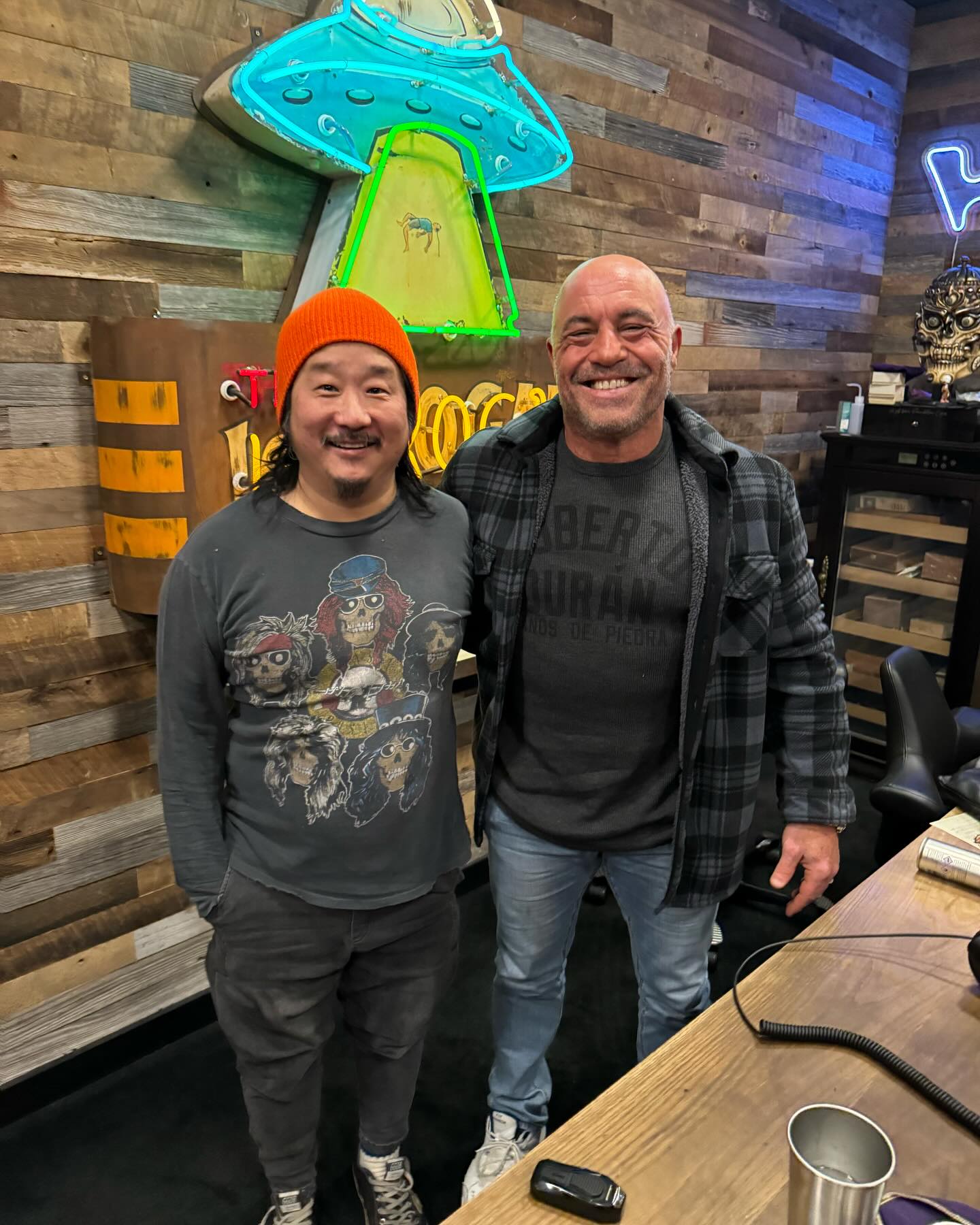 The great and powerful @bobbyleelive and I have talked about doing a podcast for over 10 years. Finally we did it! Out tomorrow on @spotify  @joerogan