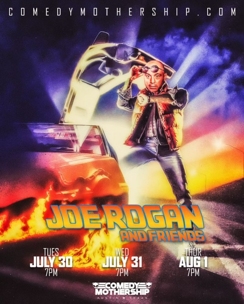 Austin! Last 3 nights before I film my live @netflix special this Saturday night! @comedymothership http://comedymothership.com  @joerogan