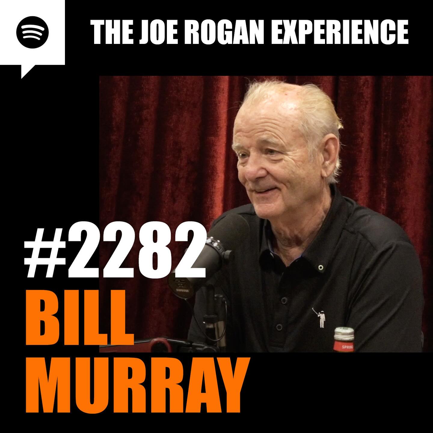 Hanging out with Bill Murray was everything I hoped it would be. Episode is out now on @spotify  @joerogan