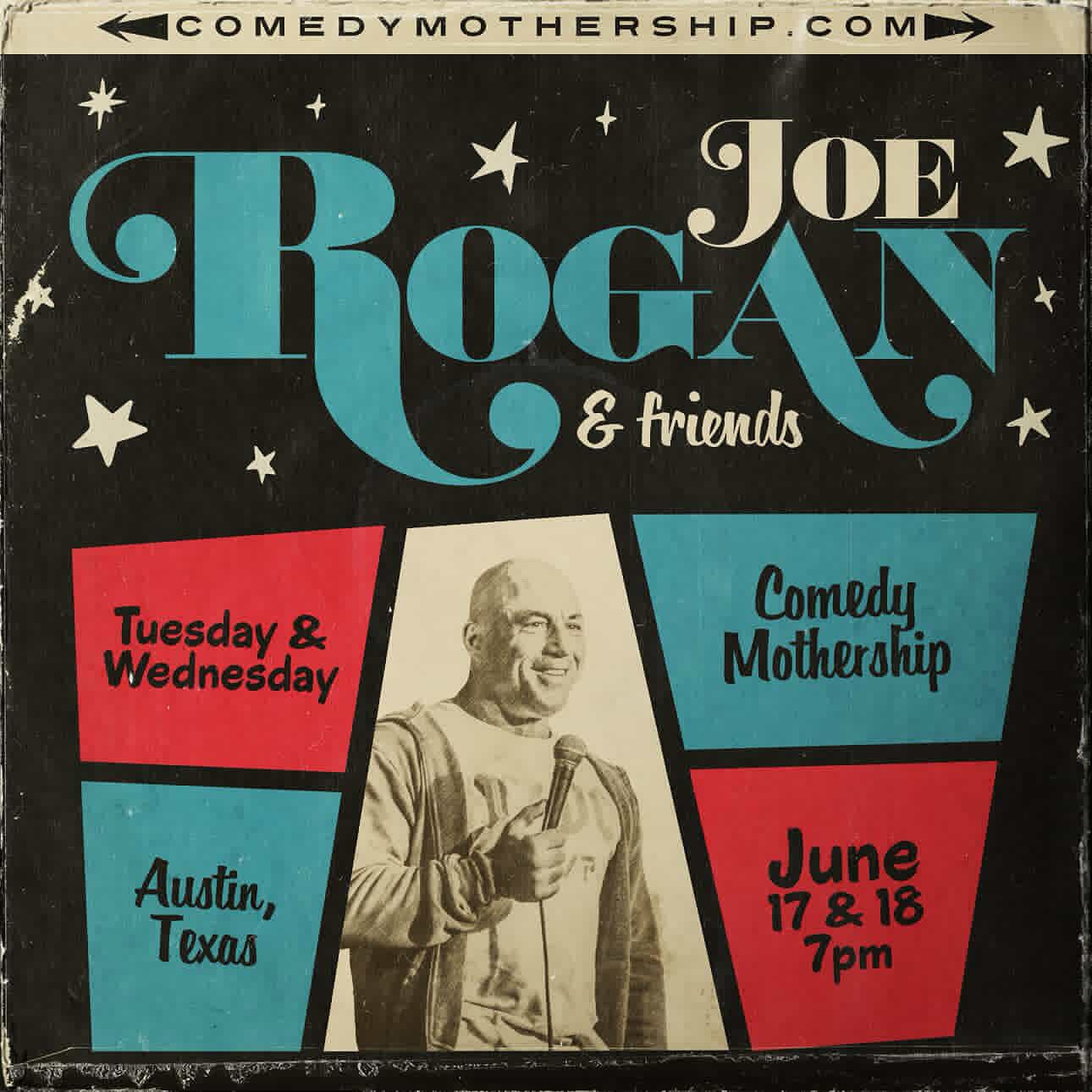 Austin! Tickets for Tuesday and Wednesday are on sale now comedymothership.com  @joerogan