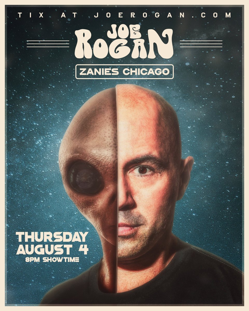 Chicago! I'm at @ZaniesChicago Thursday night at 8pm. Tickets at http://joerogan.com https://t.co/hwIhMLM5D9