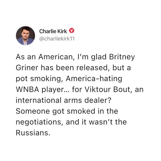 Any guesses on who got played here?
 @gettrofficial  @charliekirk1776