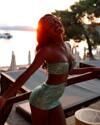 Sunset and me ❤️

!Póros, Greece!<br> @putriwithlove
