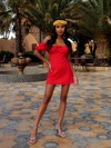 Wearing red so you can’t ignore me—just like a Moroccan stop sign! 🛑

!Morocco!<br> @putriwithlove