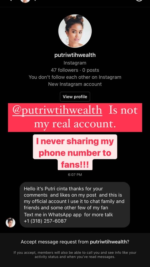 Fake Accounts
<br> @stories