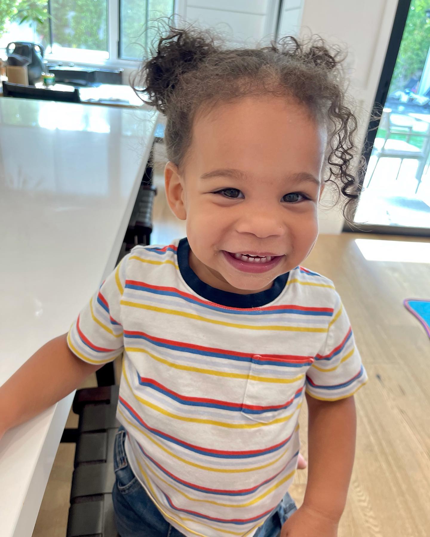 Happy birthday Zaia!!! This little Boss princess is 2 years old today and already making her mark on the world and our hearts. My sweetpea, you are truly one of a kind. With each day that goes by, you astonish and inspire us………and demand that Elmo always be on the TV. IG FAM please help me wish Baby Z a happy birthday #happybirthday<br> @sir_twitch_alot